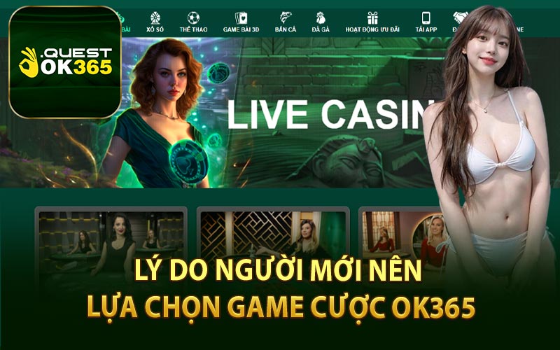 Lý Do Người Mới Nên Lựa Chọn Game Cược OK365